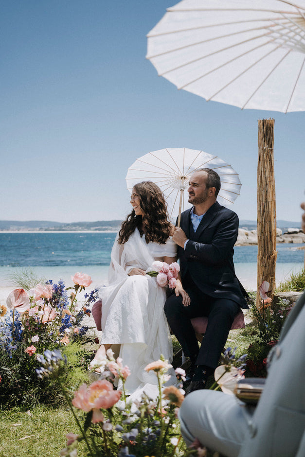SUSANA & ROBER bride and groom