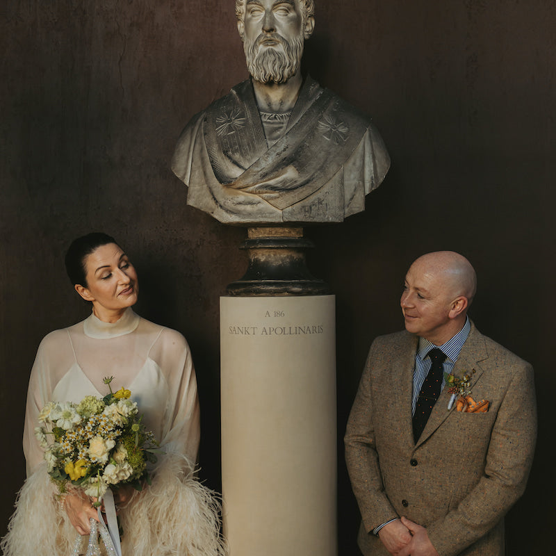 GEMMA & DAVID - bride and groom