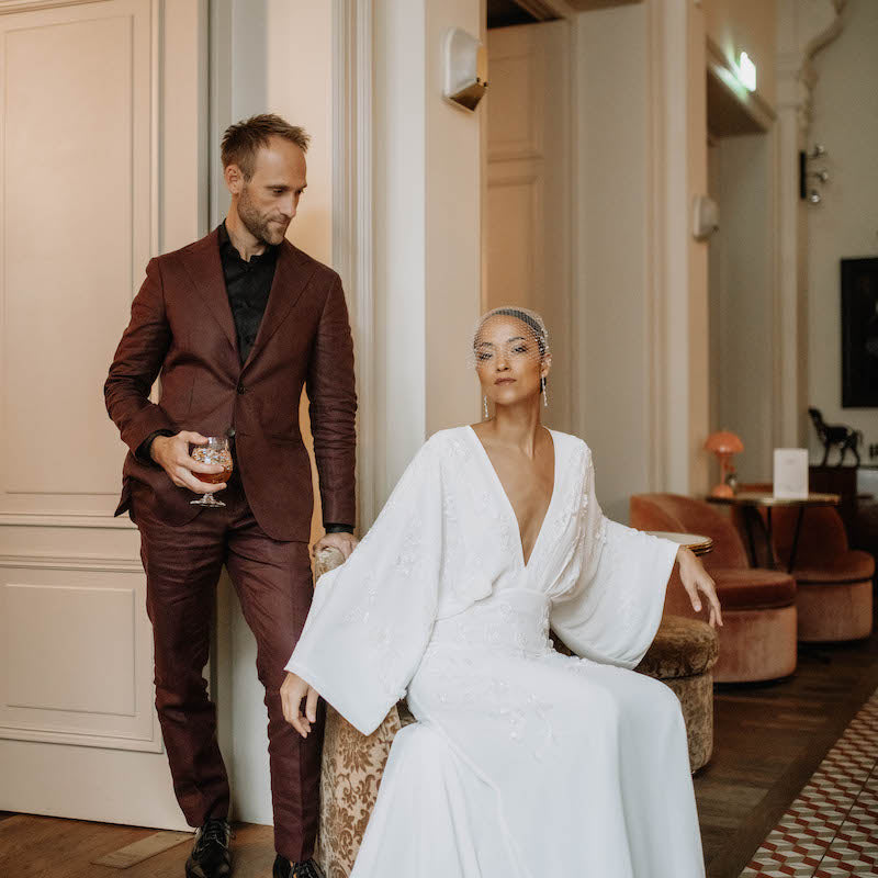 TENIELLE & PAUL - bride and groom