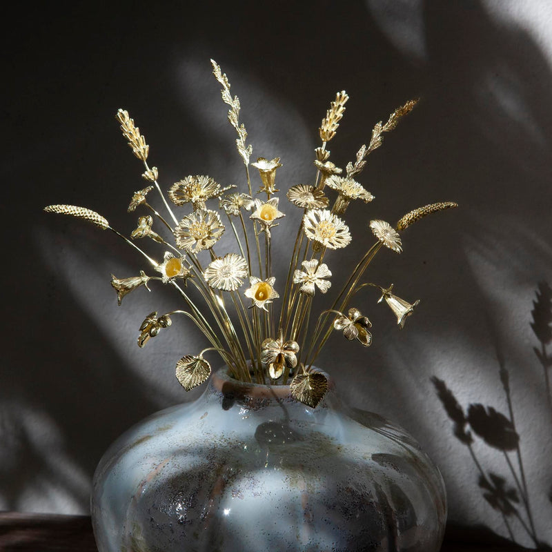 DISCOVER TIMELESS BEAUTY: GIYOU - LUXURIOUS GOLD AND SILVER FLOWERS FOR YOUR WEDDING DAY
