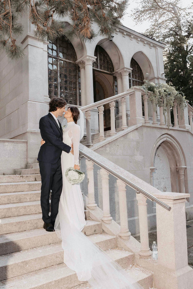 CHIARA & GREGORIO bride and groom