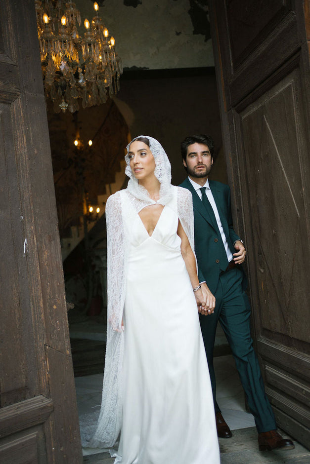 DINA & AUSTIN bride and groom